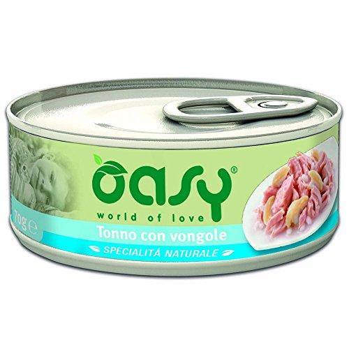 Oasy Specialità Naturale Tonno con Vongole 70gr Oasy Specialità Naturale Tonno con Vongole 70gr